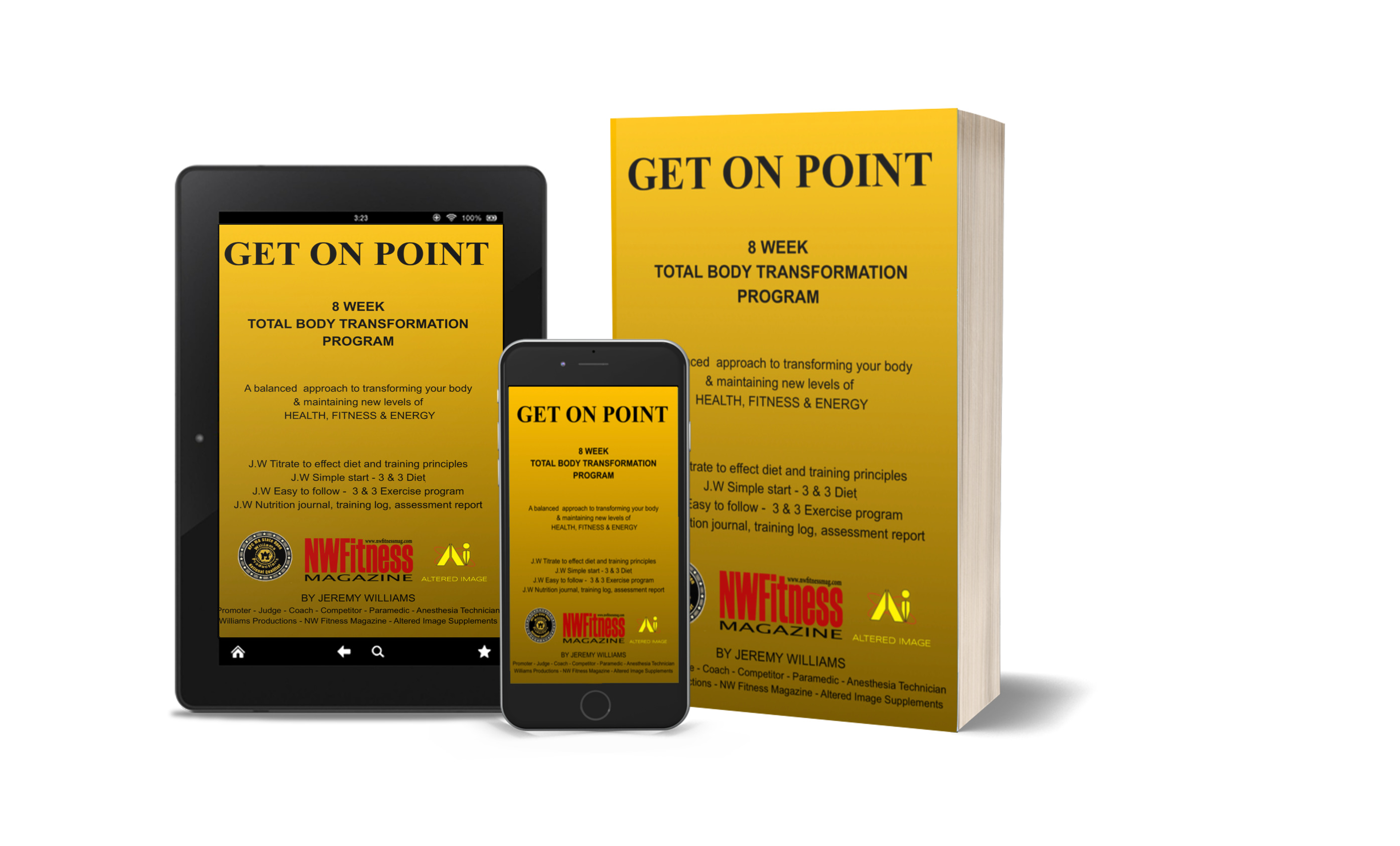 GET ON POINT 8 WEEK TOTAL BODY TRANSFORMATION PROGRAM A balanced  approach to transforming your body & maintaining new levels of HEALTH, FITNESS & ENERGY